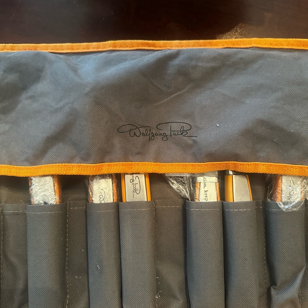Wolfgang Puck Set with Case- MISSING One